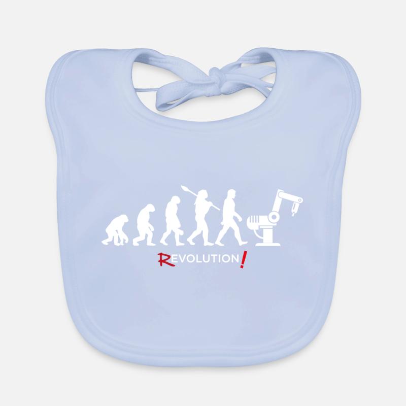 Revolution - Evolution Man Fun Twist 06 Baby Bio-Lätzchen