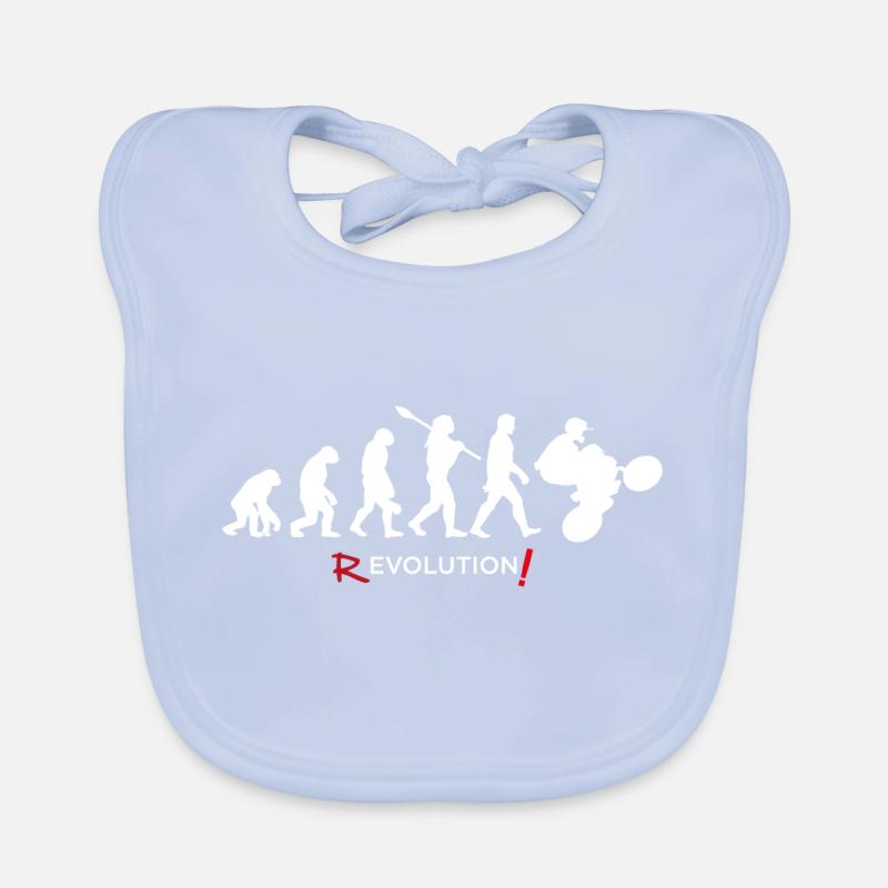 Revolution - Evolution Man Fun Twist 10 Baby Bio-Lätzchen