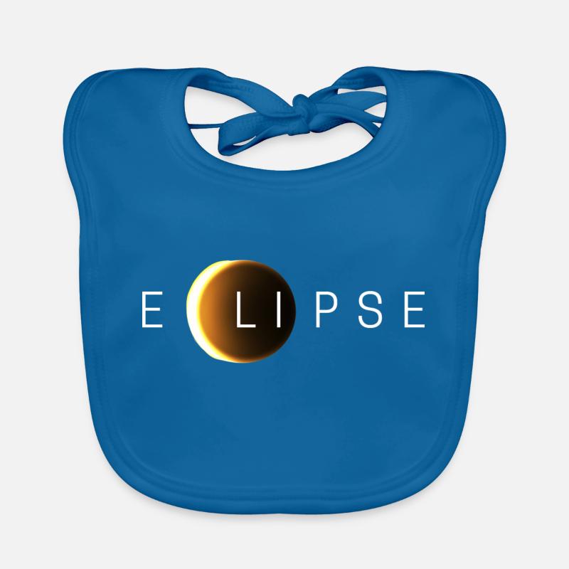 Éclipse solaire Bavoir bio Bébé
