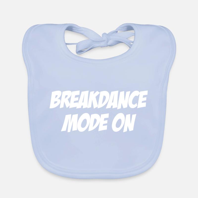 Mode breakdance activé Bavoir bio Bébé