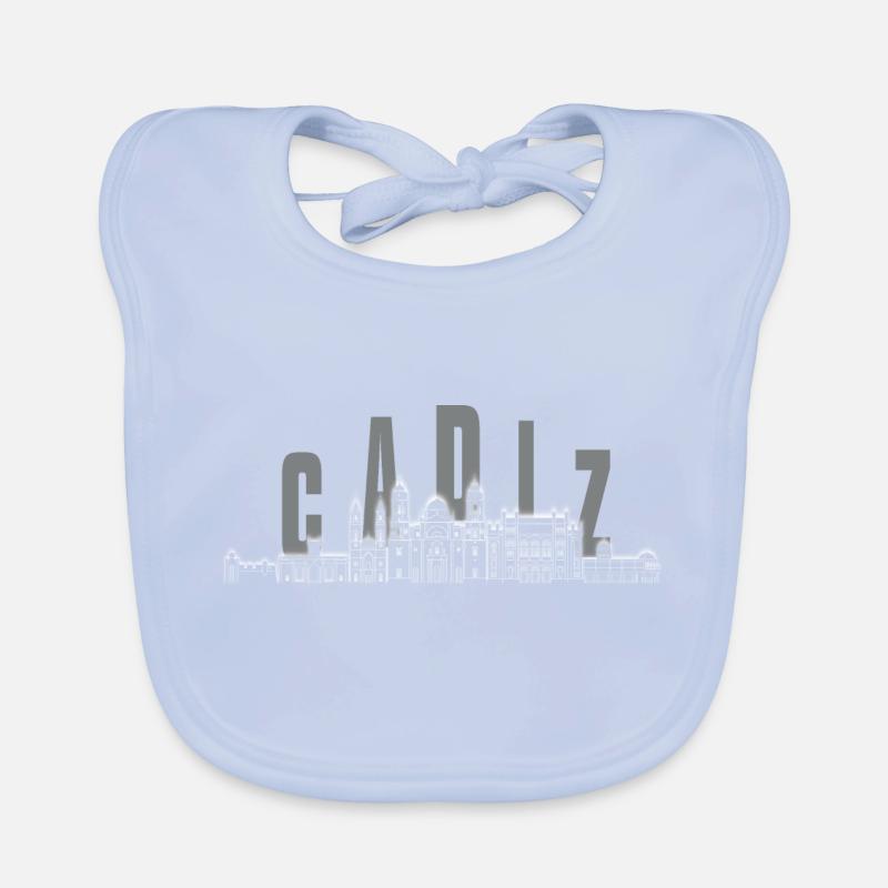 Cádiz Skyline Organic Baby Bibs