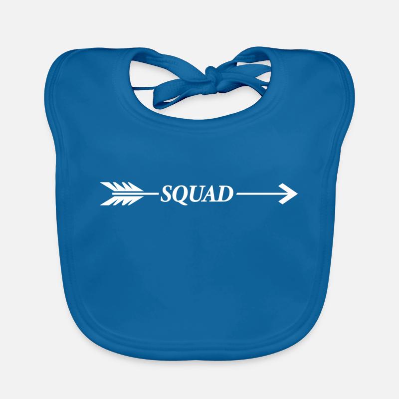Squad Arrow Organic Baby Bibs