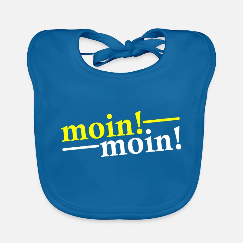 Moin Moin Gruß Baby Bio-Lätzchen