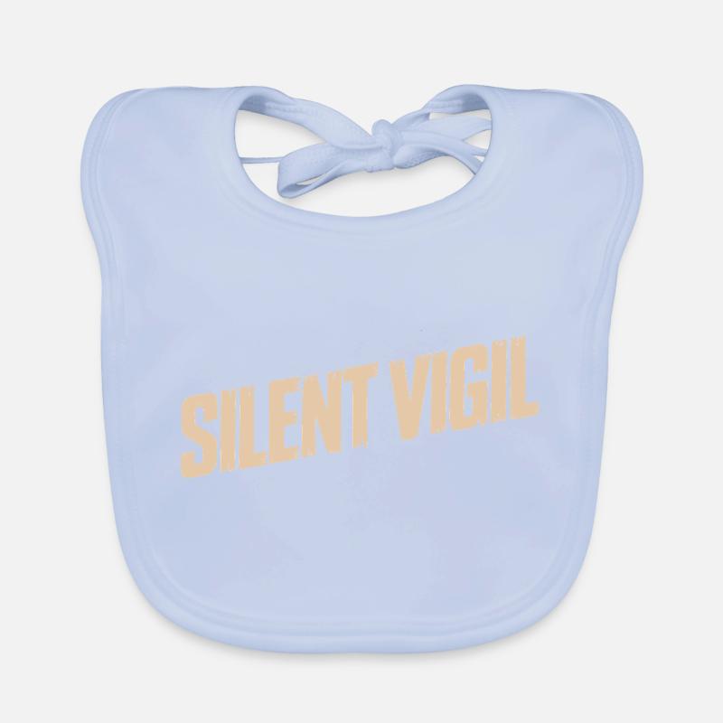 VIGILE SILENCIEUSE Bavoir bio Bébé