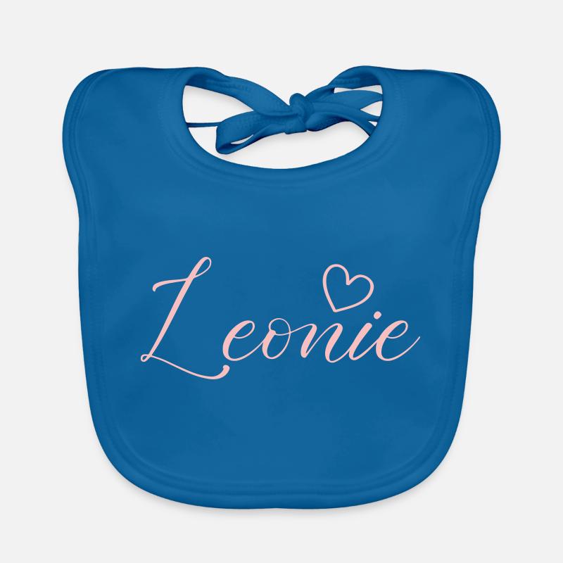 Léonie Nom Bavoir bio Bébé