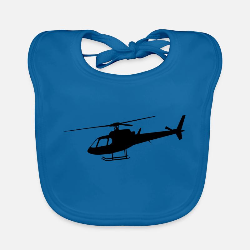 Helikopter Baby Bio-Lätzchen