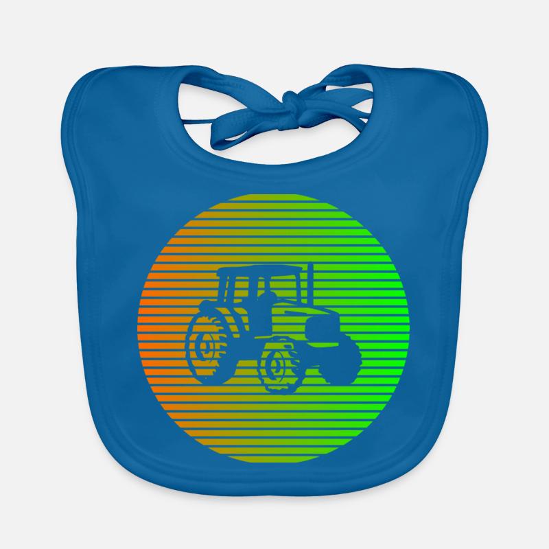 tractor Organic Baby Bibs