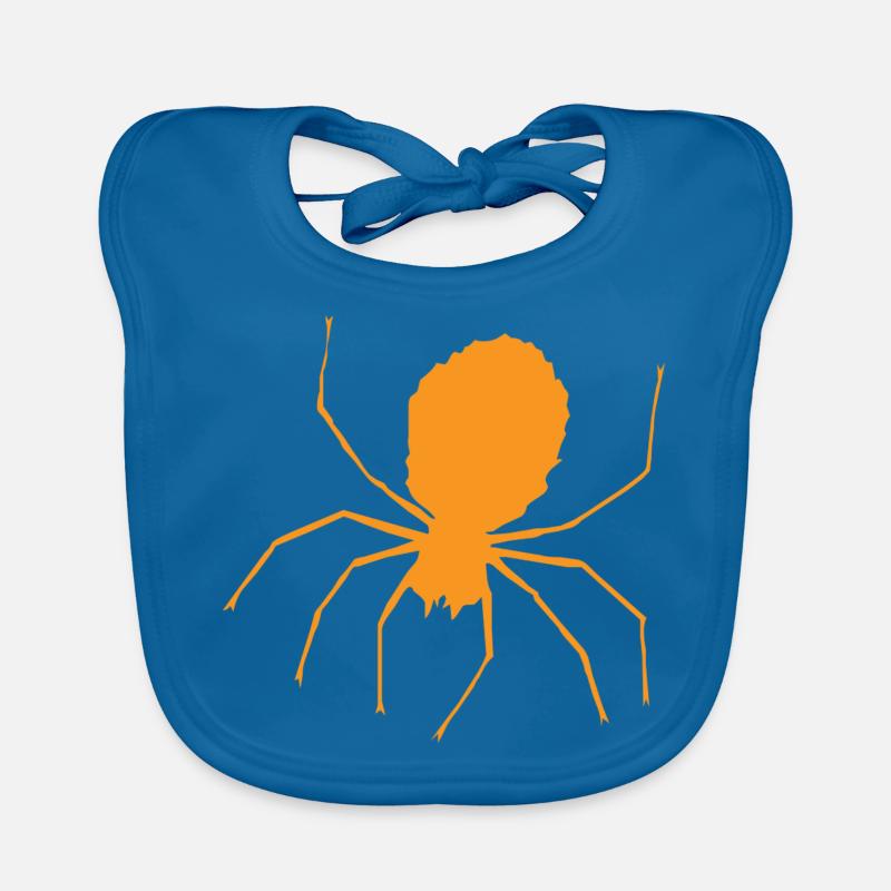 Spinne Halloween Baby Bio-Lätzchen