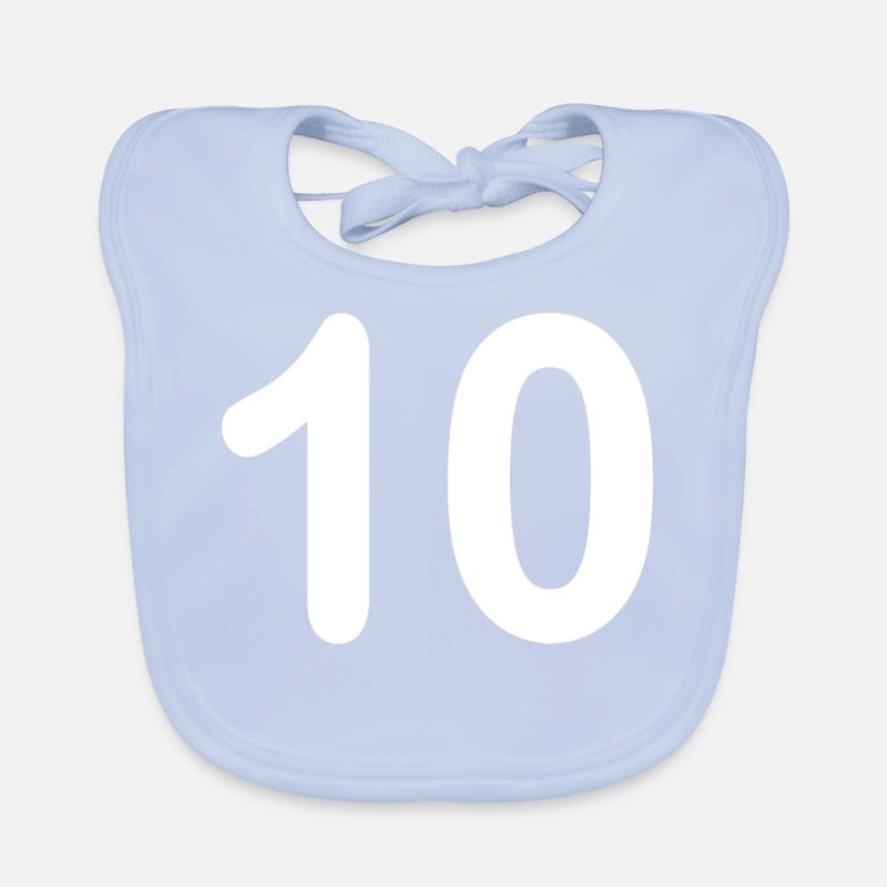 10 Organic Baby Bibs