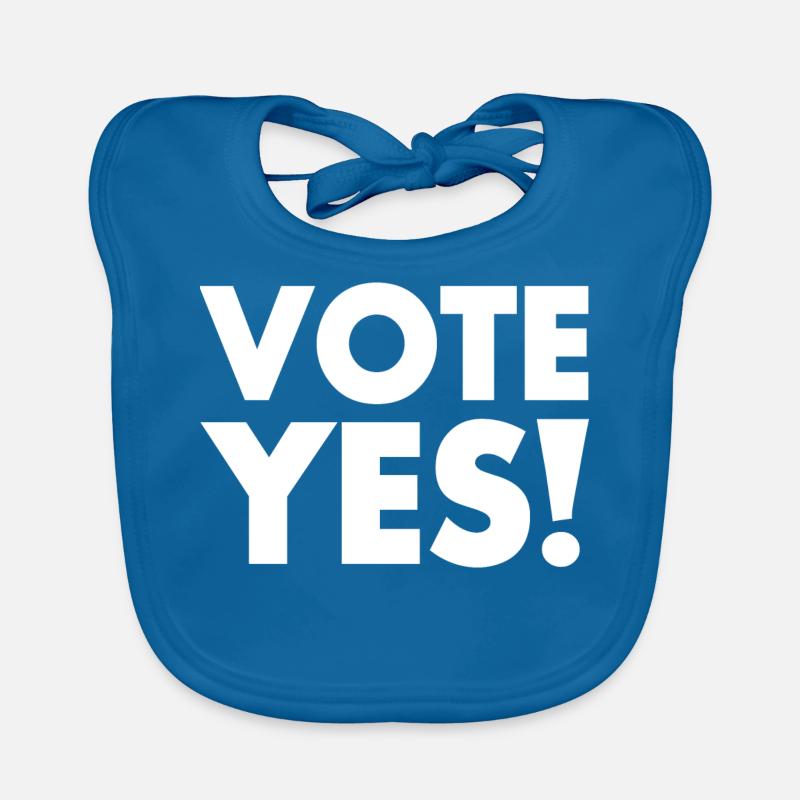 Vote yes Organic Baby Bibs