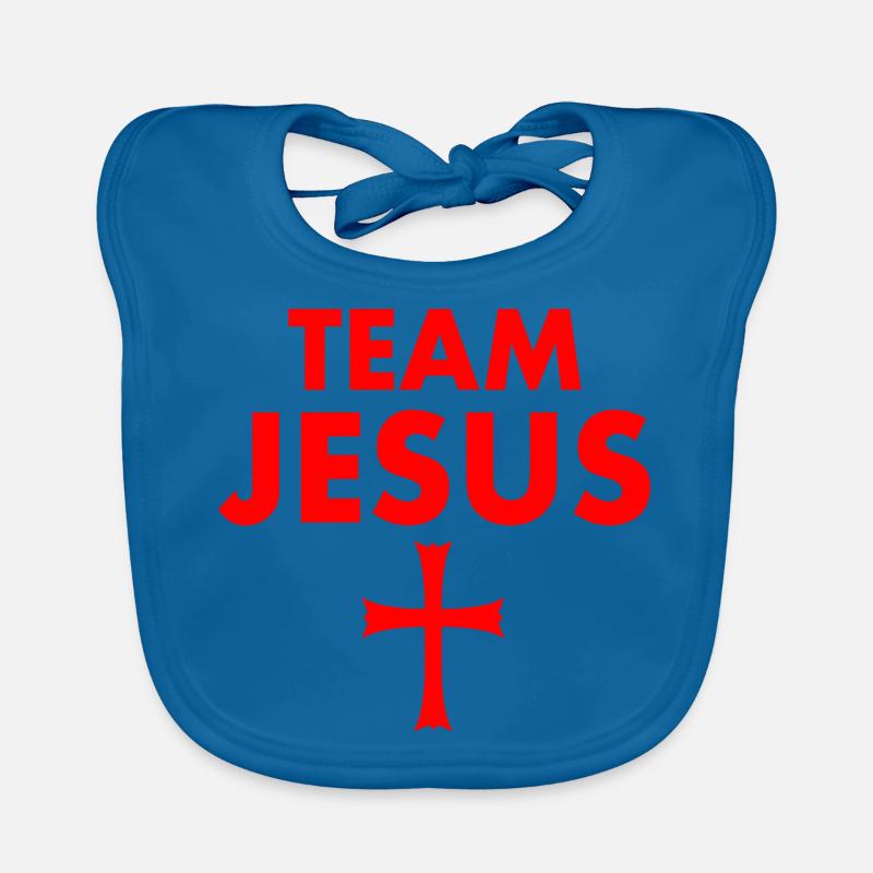 Équipe Jésus Bavoir bio Bébé