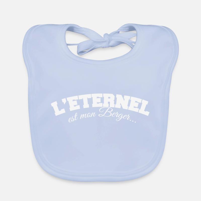Eternel est mon Berger Bavoir bio Bébé