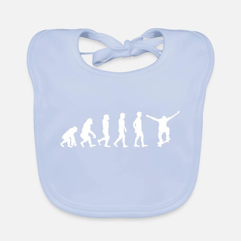 Evolution Skater Organic Baby Bibs