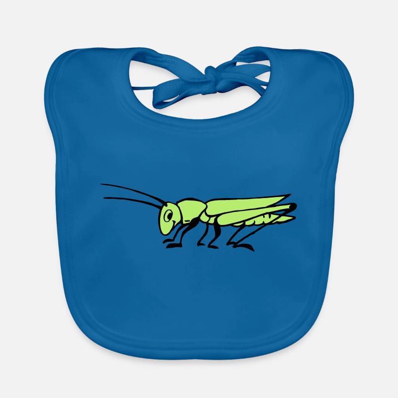 Heuschrecke Baby Bio-Lätzchen