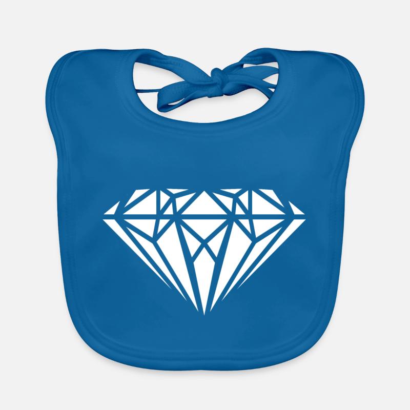 Diamond Mosaic Gift Organic Baby Bibs
