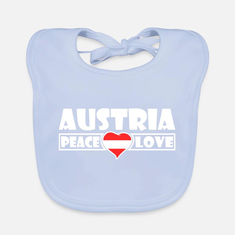 Autriche - Autriche Bavoir bio Bébé