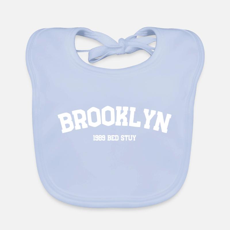 Brooklyn 1989 Design Quartier de New York Bavoir bio Bébé