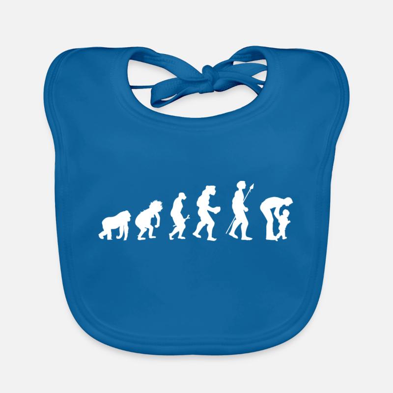 Papa Evolution Bavoir bio Bébé