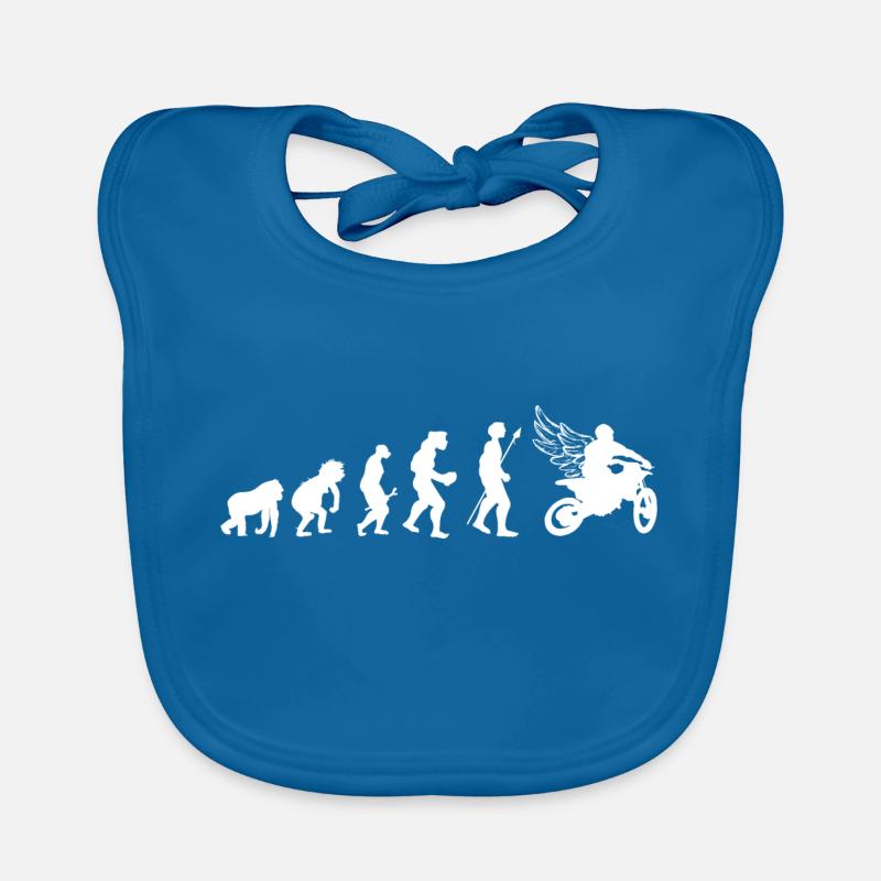 évolution motard Bavoir bio Bébé