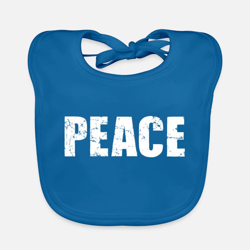 PEACE Baby Bio-Lätzchen