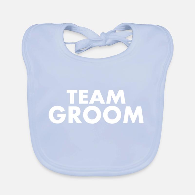 Team groom Bavoir bio Bébé