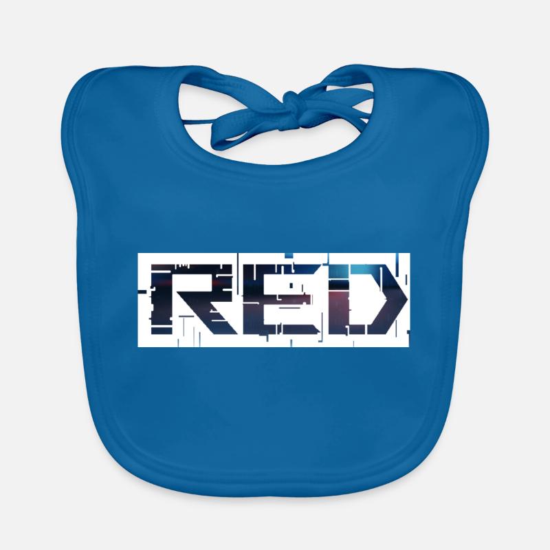 rot Baby Bio-Lätzchen