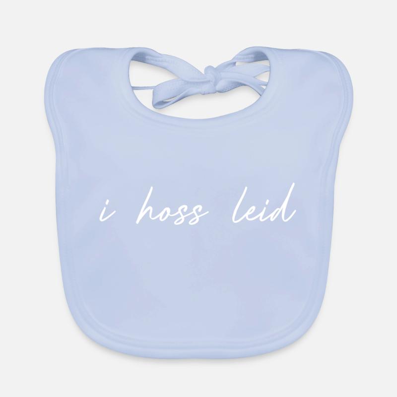 i hoss Leid Baby Bio-Lätzchen