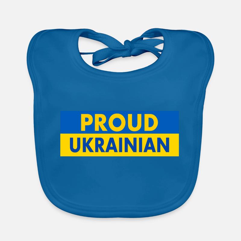Proud ukrainian Bavoir bio Bébé