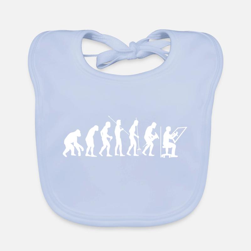 Draughtsman Architecture Slogan Site Manager Architect Organic Baby Bibs
