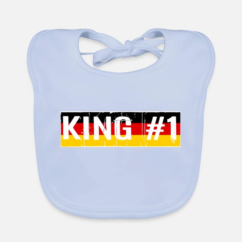ROI #1 KÖNIG Bavoir bio Bébé
