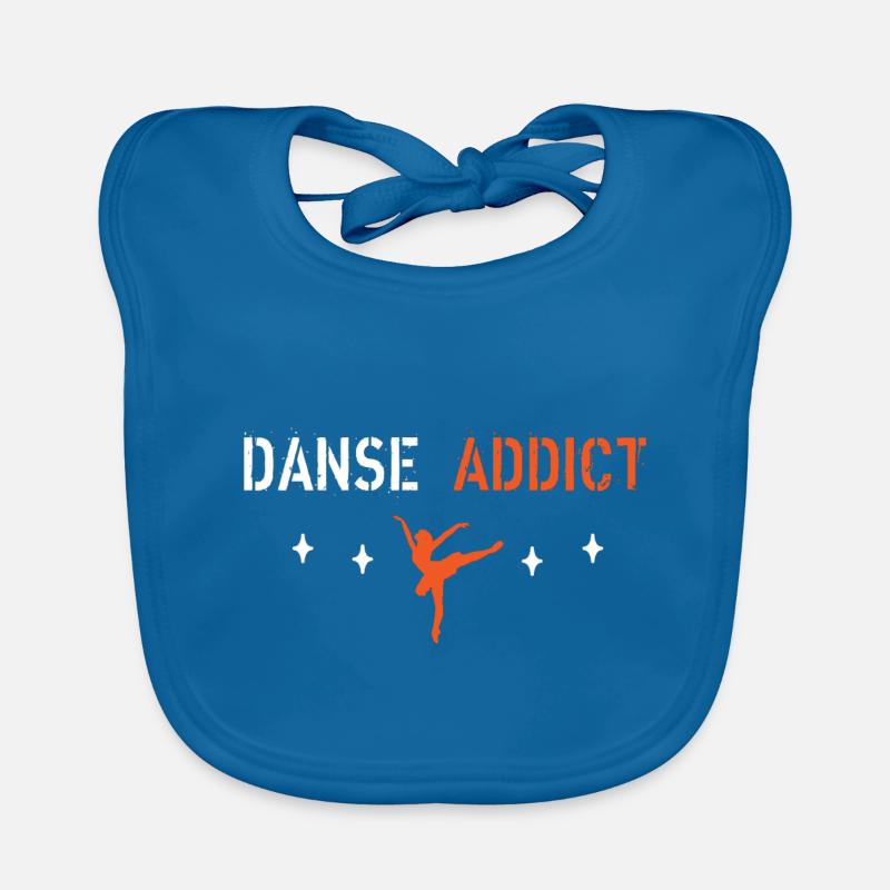 Dance addict Organic Baby Bibs