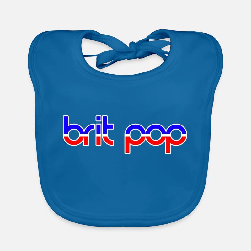 BRIT POP Baby Bio-Lätzchen