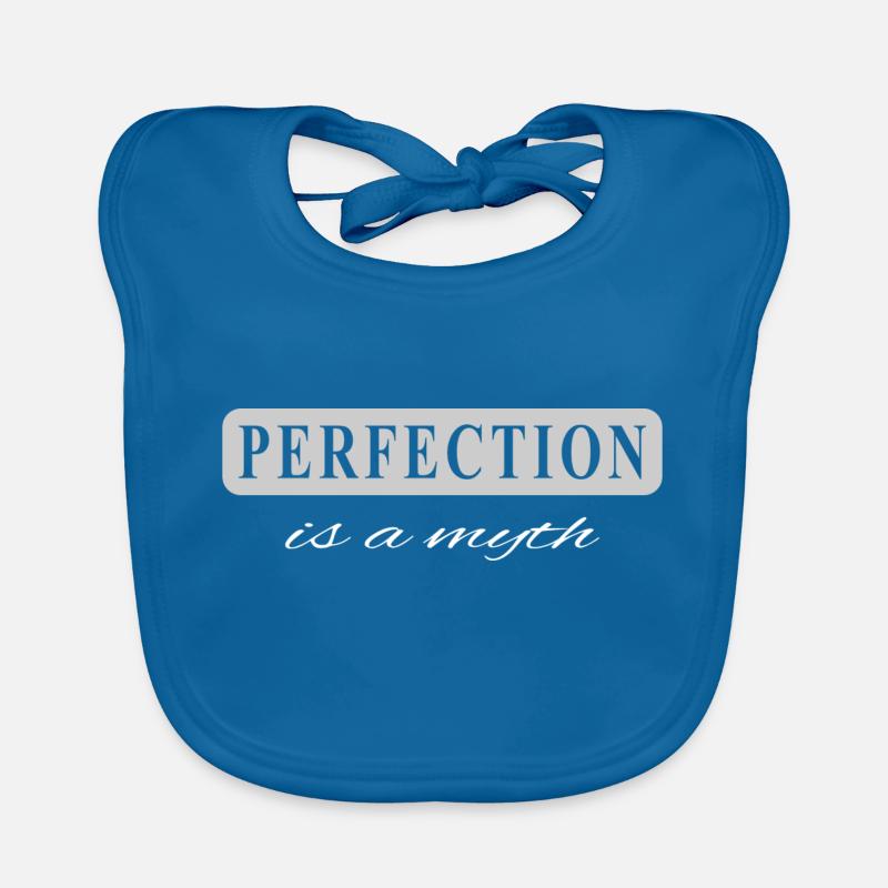Perfektion ist ein Mythos Baby Bio-Lätzchen