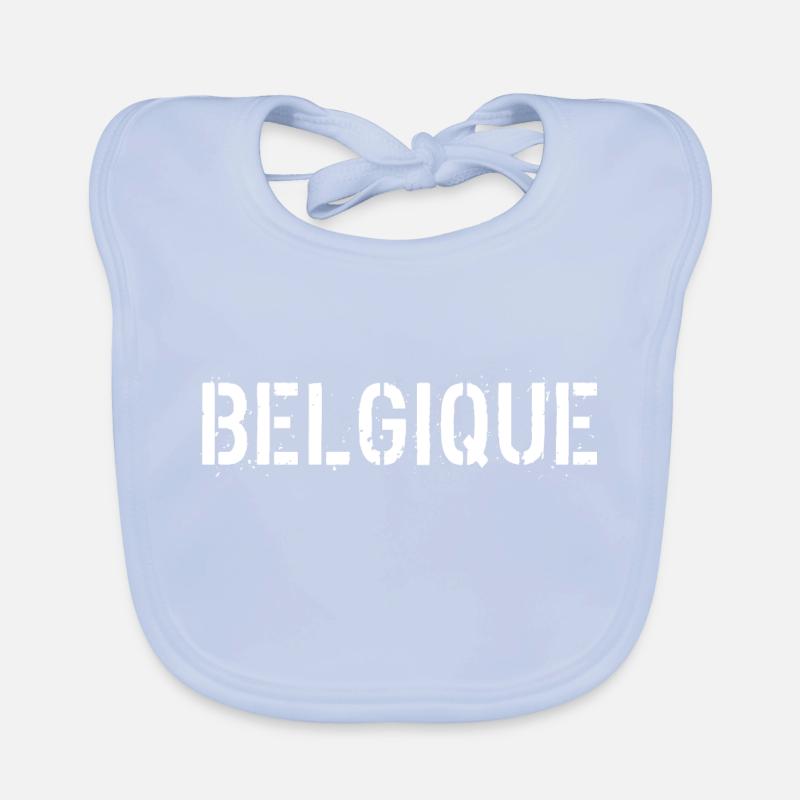 Belgique Bavoir bio Bébé