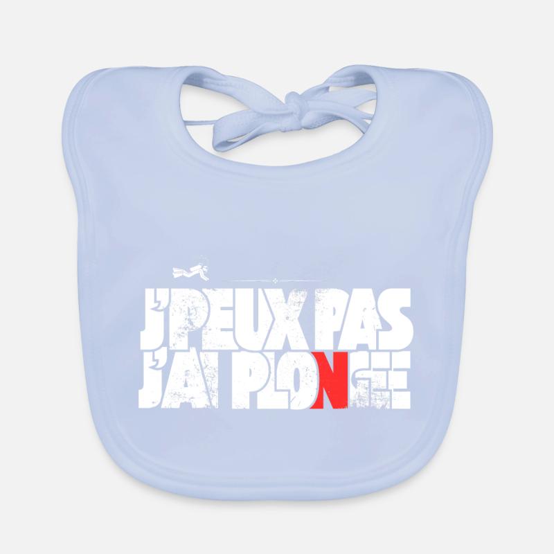 J'peux pas j'ai Plongée Bavoir bio Bébé