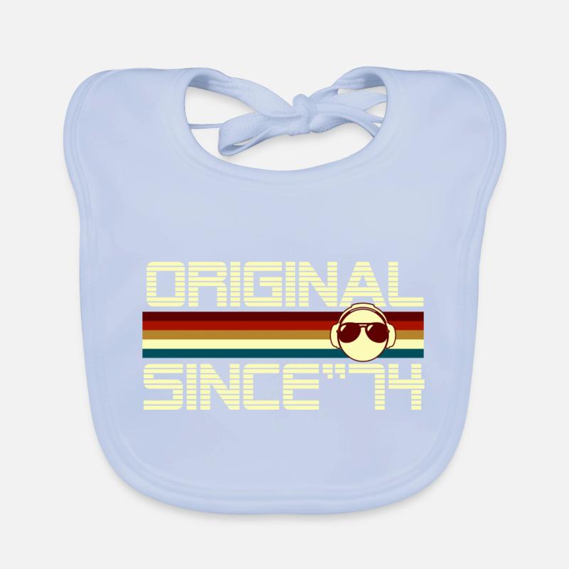 Since 74 Organic Baby Bibs