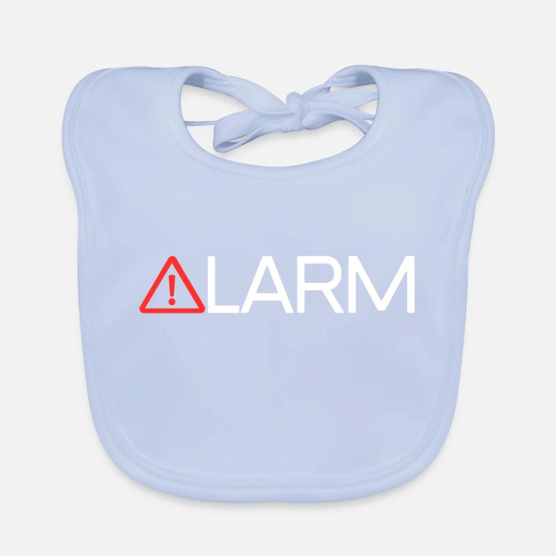 ALARME Bavoir bio Bébé