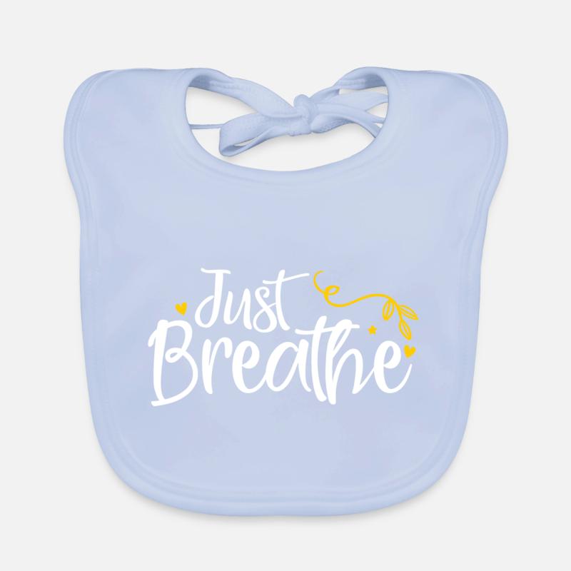 Just breathe Organic Baby Bibs