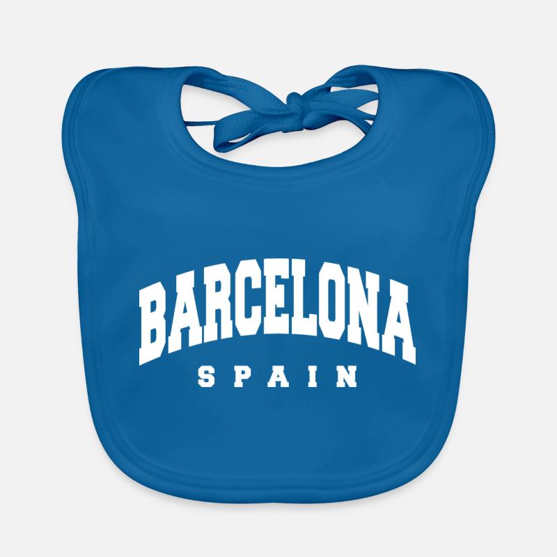 Barcelone Bavoir bio Bébé