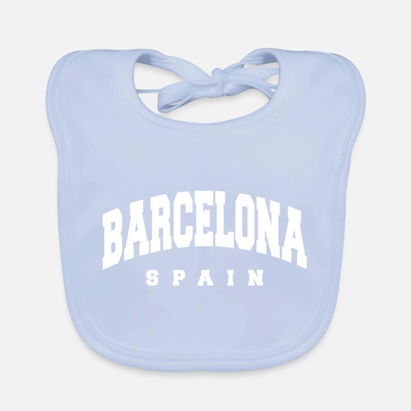 Barcelone Bavoir bio Bébé