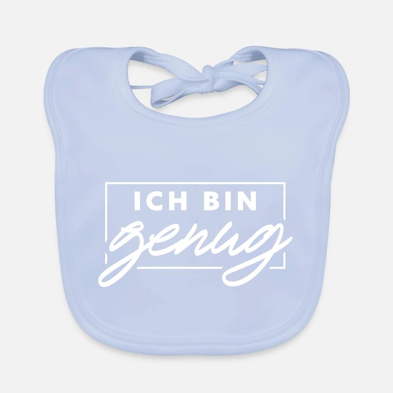 I'm enough Organic Baby Bibs