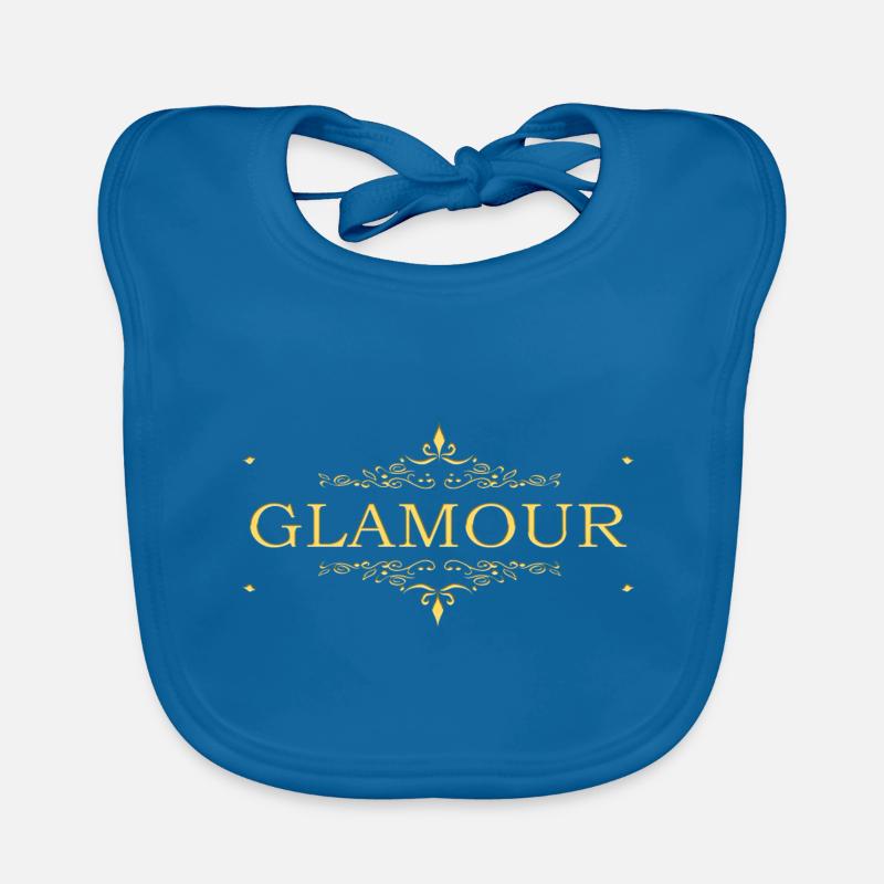 Or glamour Bavoir bio Bébé