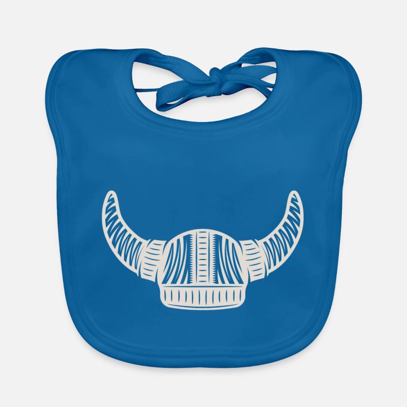 Wikingerhelm Baby Bio-Lätzchen