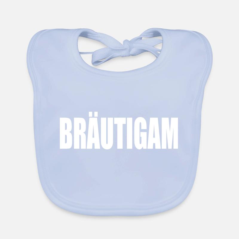 Bräutigam Baby Bio-Lätzchen