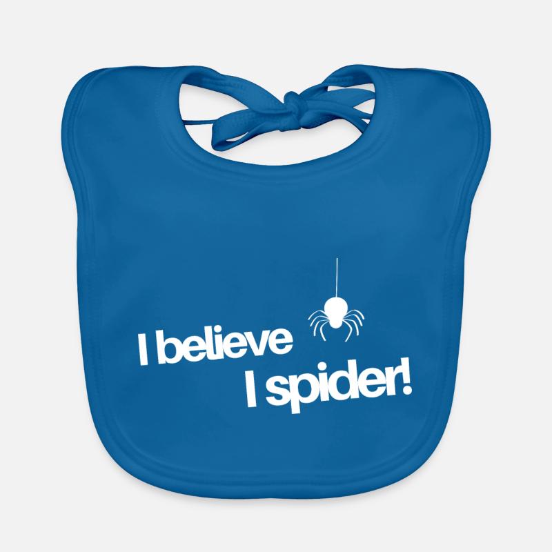 I believe i spider Organic Baby Bibs