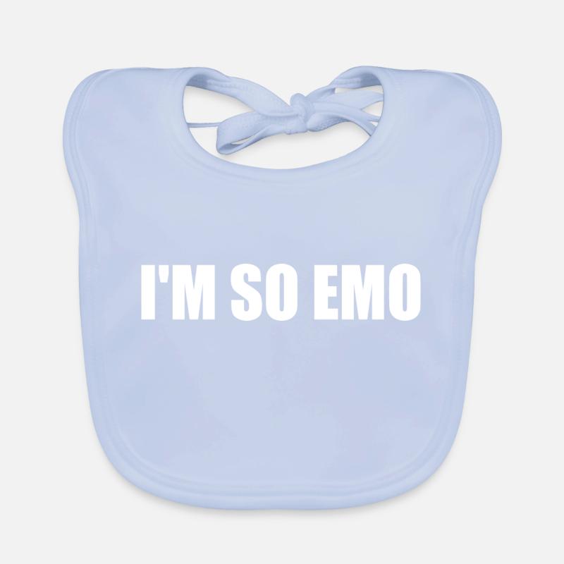 Im so emo Baby Bio-Lätzchen