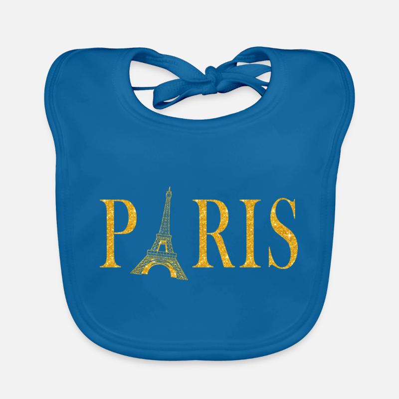 Paris Graphique Bavoir bio Bébé