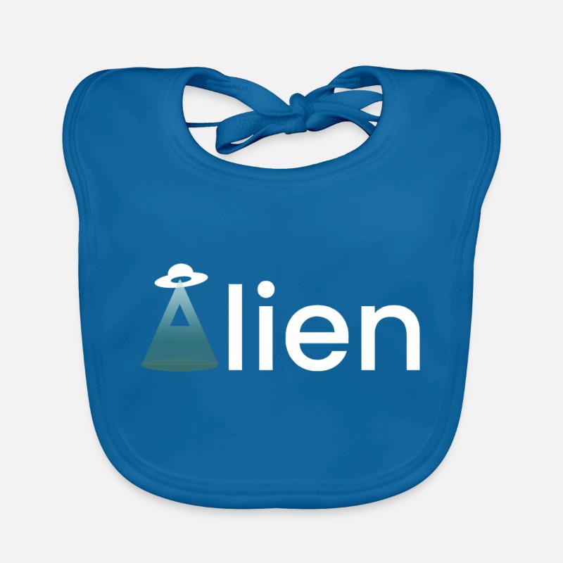 Alien Baby Bio-Lätzchen