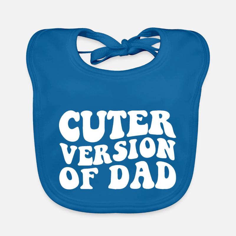Version plus mignonne de papa Bavoir bio Bébé