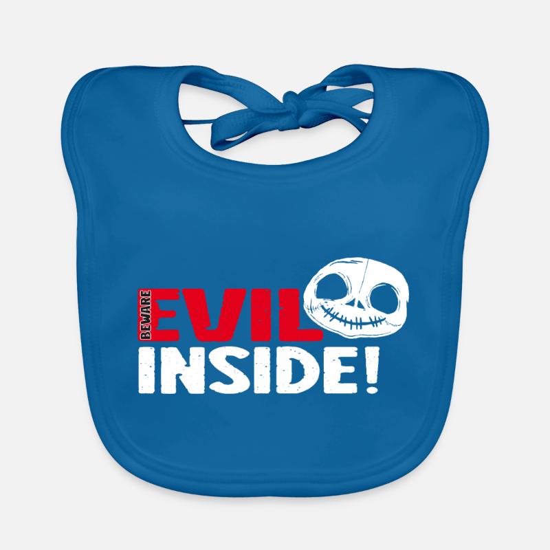 Evil Inside - pretty evil! Organic Baby Bibs